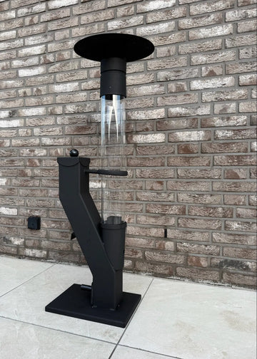 Flamesa Inferno Compact - Kleine Pelletkachel Balkon